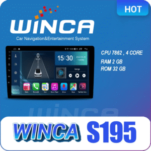 WINCA Android Car Screen S195 Ram 2 Rom 32
