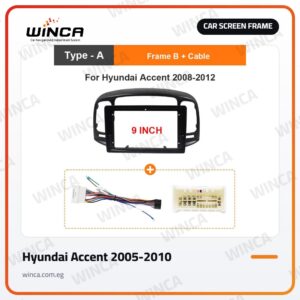 Car Screen Frame for Hyundai Accent 2005-2010