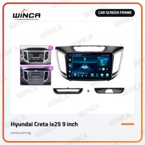 Car Screen Frame for Hyundai Creta ix25 9 inch