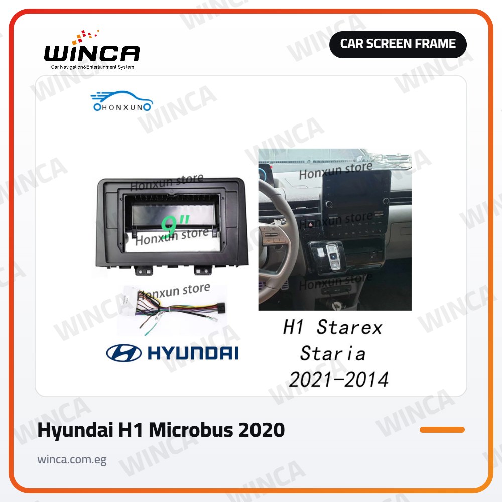 Car Screen Frame for Hyundai H1 Microbus 2020