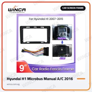 Car Screen Frame for Hyundai H1 Microbus Manual A/C 2016