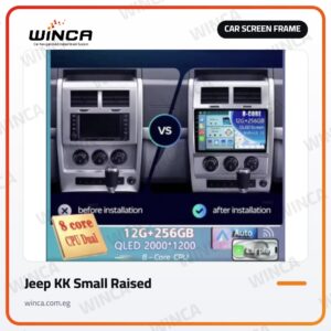 Car Screen Frame for Jeep KK Small Raised