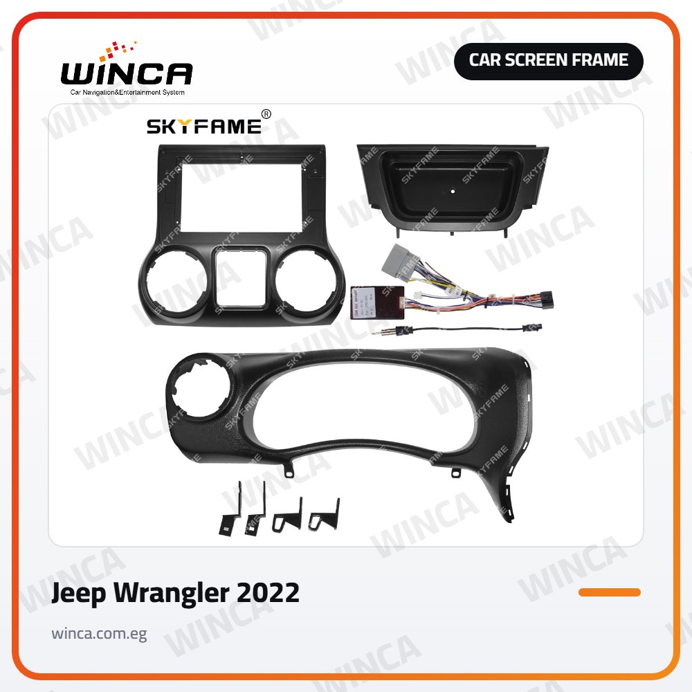 Car Screen Frame for Jeep Wrangler 2022