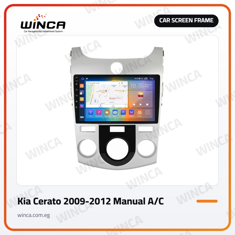 Car Screen Frame for Kia Cerato 2009-2012 Manual A/C