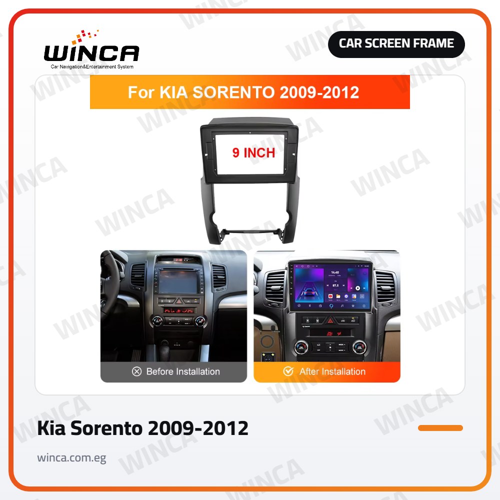 Car Screen Frame for Kia Sorento 2009-2012