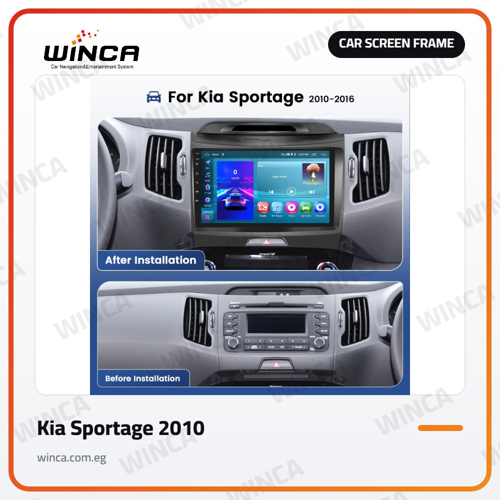 Car Screen Frame for Kia Sportage 2010