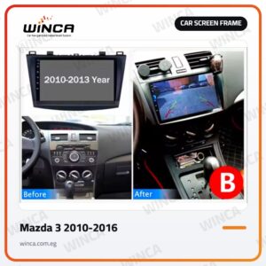 Car Screen Frame for Mazda 3 2010-2016