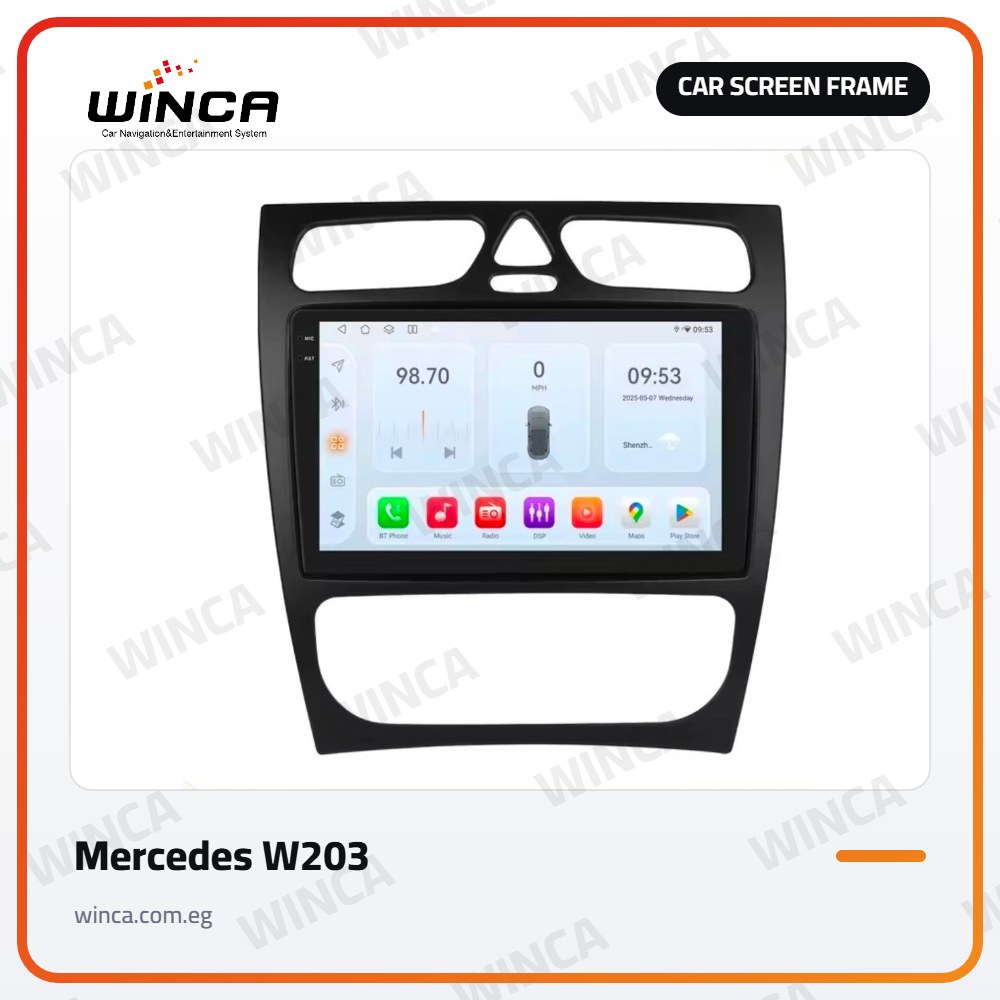 Car Screen Frame for Mercedes W203