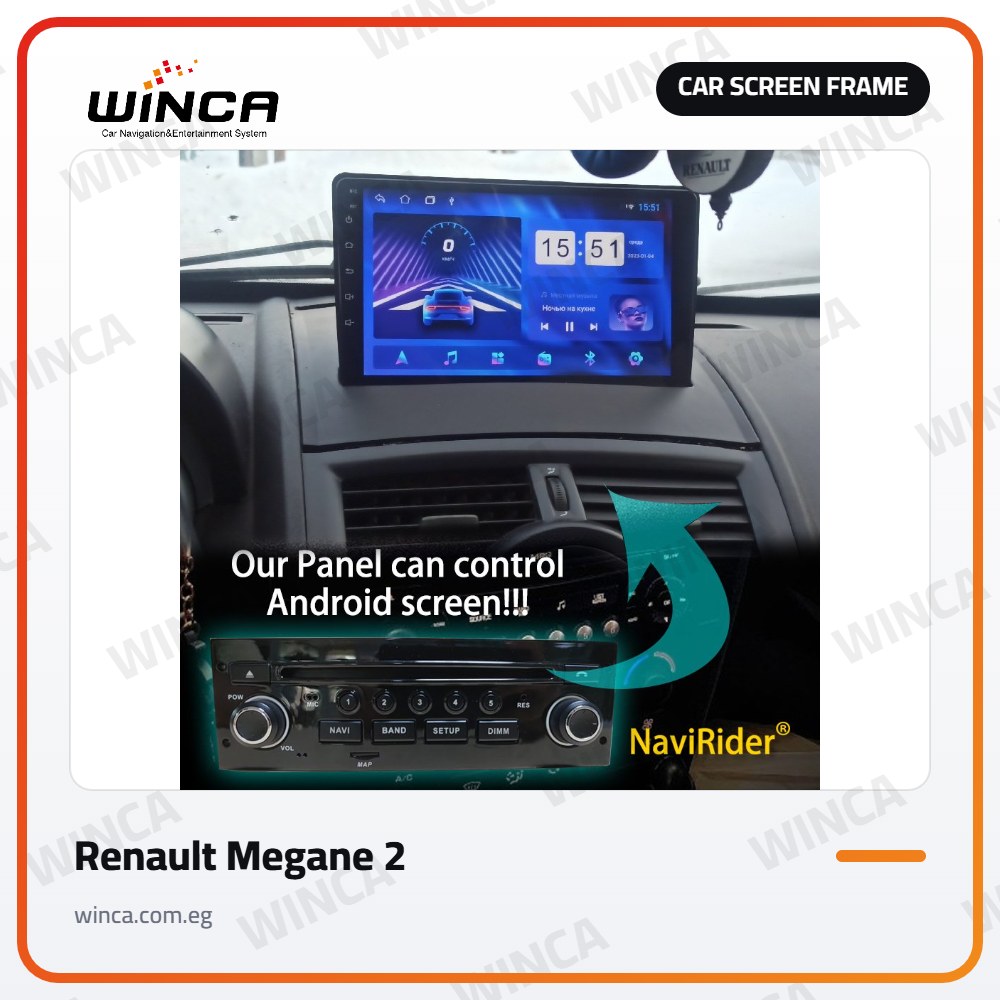 Car Screen Frame for Renault Megane 2