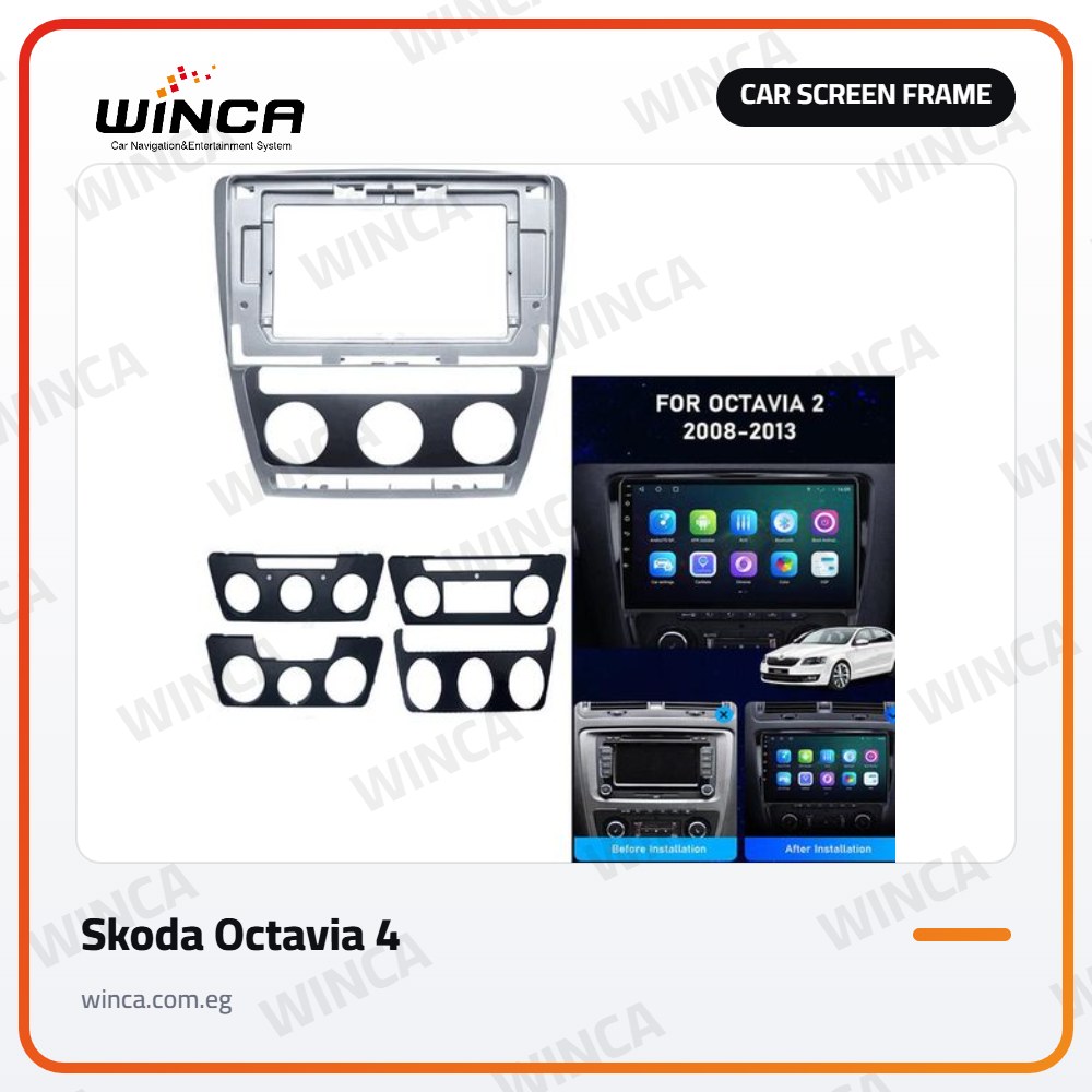 Car Screen Frame for Skoda Octavia 4