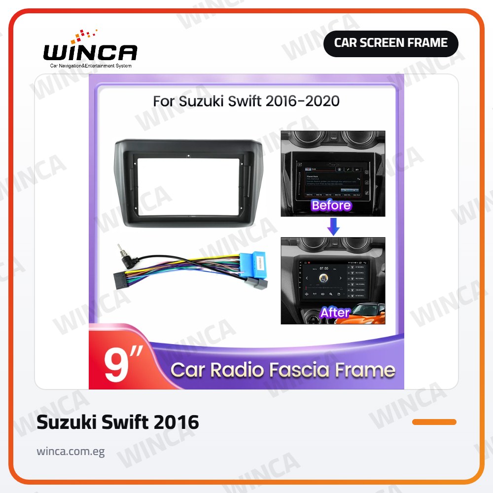 Car Screen Frame for Suzuki Swift 2016