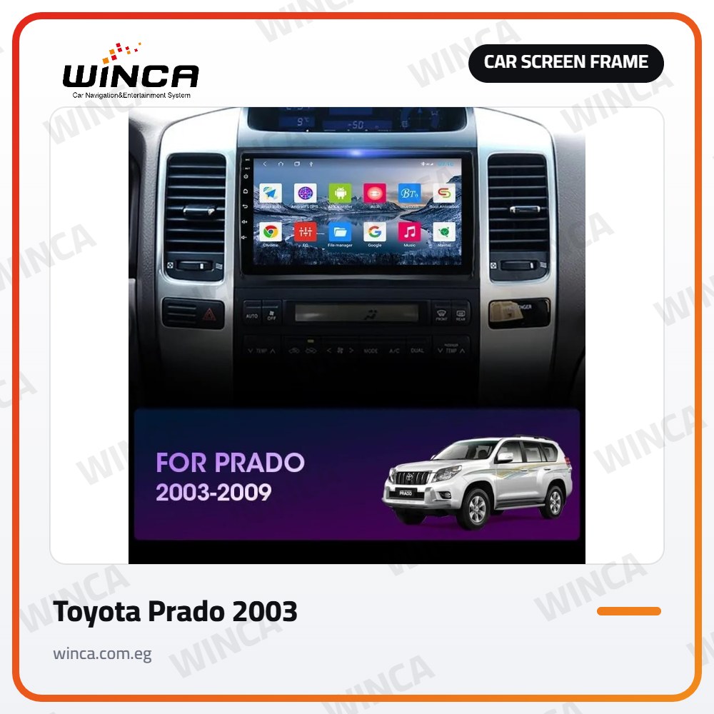 Car Screen Frame for Toyota Prado 2003
