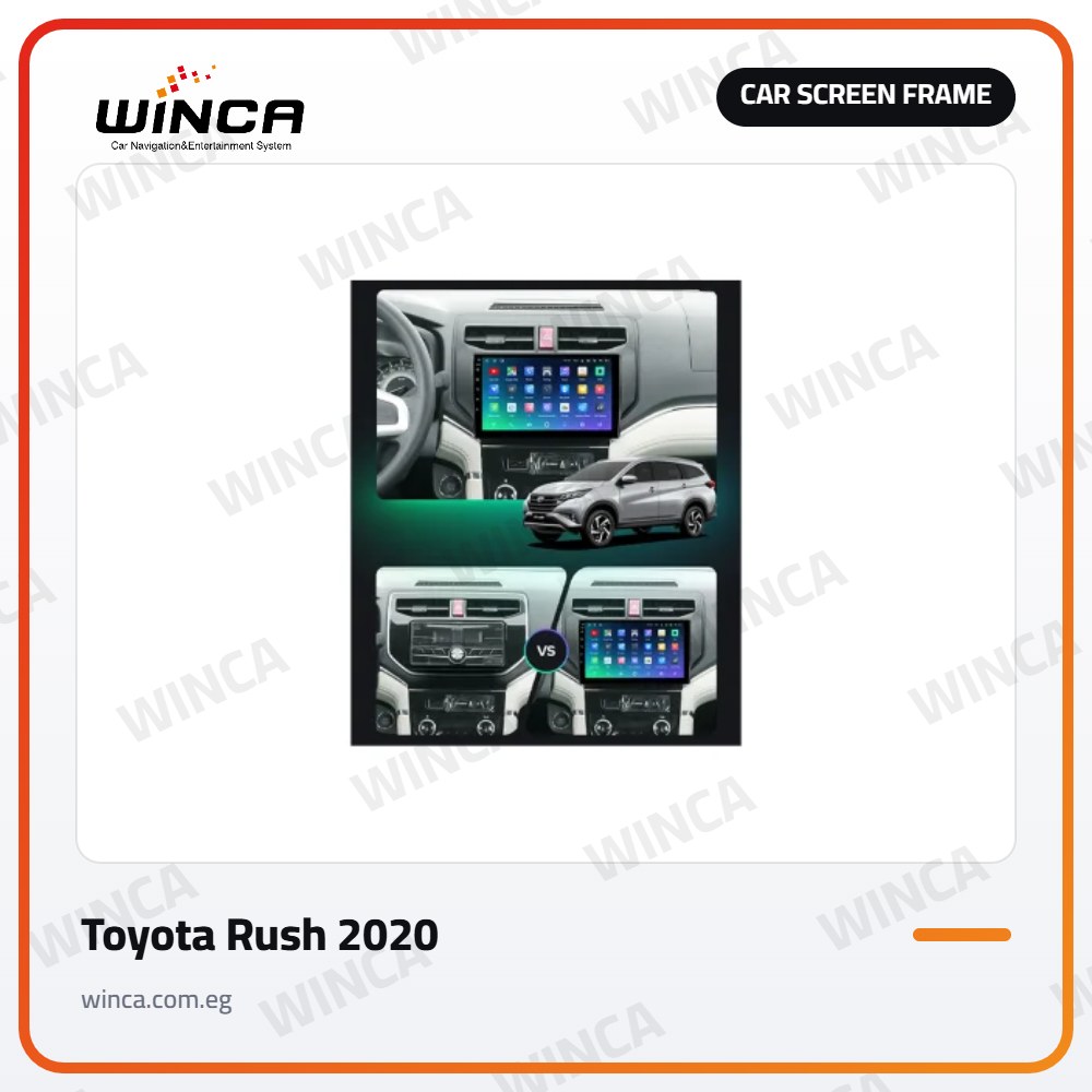 Car Screen Frame for Toyota Rush 2020