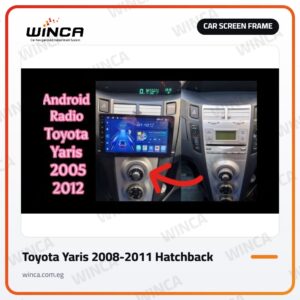 Car Screen Frame for Toyota Yaris 2008-2011 Hatchback