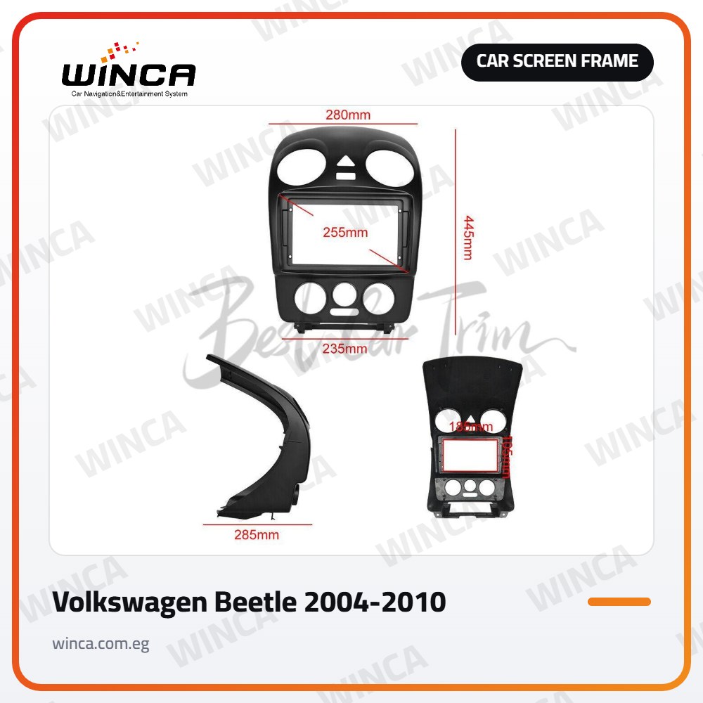 Car Screen Frame for Volkswagen Beetle 2004-2010